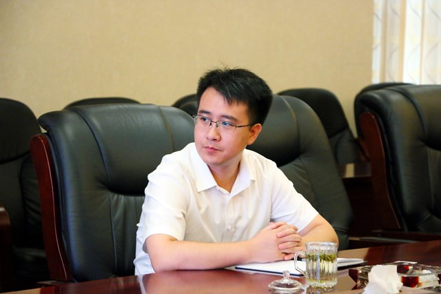 南通市通州区副区长卢林一行到象屿海装调研